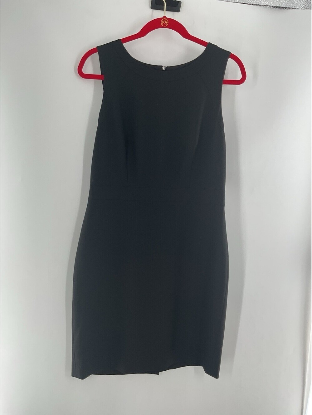 Ann Taylor Women’s Size 8 Black Dress Sleeveless Knee Length Sheath 035